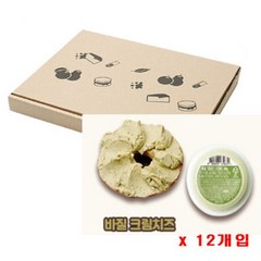 무료아이스포장 선인 바질 포션크림치즈 스프레드 50g, 1개, 600g