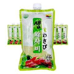 스타에프앤씨 [아이스박스포함 무료배송]녹미원 생와사비(생) 750g [10EA] 세트상품, 10개