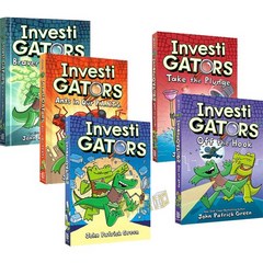 [콕서점] 그래픽노블 5권 세트 영어원서 컬러만화 Investi Gators 음원제공, 그래픽노블 Investi Gators (5권 세트)