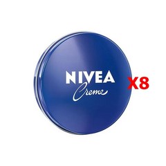 Nivea Cream 독일 내수용 니베아 파란통 크림 30ml 8통, 8개