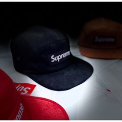 17SS 슈프림 스웨이드 캠프캡 남여공용모자 suede camp cap