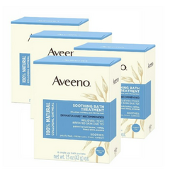Aveeno 아비노 순한 건성피부용 오트밀 입욕제 8개입X4팩 총32회분 Soothing Bath Dry Eczema, 42g, 4개