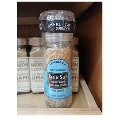 Trader Joe's Garlic Salt with Ginder 트레이더 조 갈릭솔트 그라인더 2.46oz(70g) 6팩, 6개, 70g