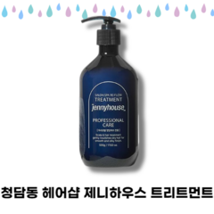 정품 [ 제니하우스 살롱 스파 리플로우 트리트먼트 500g ] 청담동 헤어샵 청담 트리트먼트추천