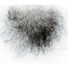여성 음모 가짜 털 붙이기 무모증 수영장 체모 음부, E57-D 검정