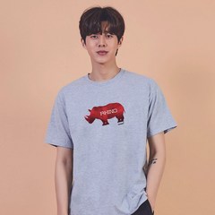 키밍 코뿔소 RHINO 그래픽 캐쥬얼 반팔티 108350EA