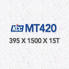 MT420 마이톤 15T 395 1500 KCC 천장재 흡음텍스, 1개