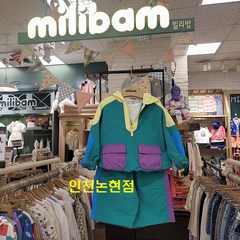 밀리밤 23년 컬러가 예쁜 아노락 반바지세트MLRT23461