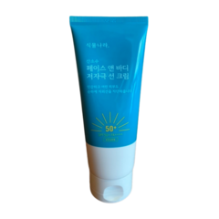 식물나라 산소수페이스앤바디 저자극 선크림 SPF50+ PA++++, 1개