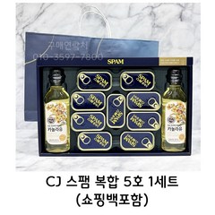 CJ 제일제당 스팸 복합5호 선물세트 + 선물용가방, 1개