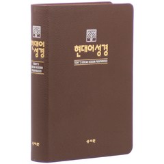 성서원 현대어성경 - 대(무지퍼 초코 단본) 성경책, 현대어성경(초코)