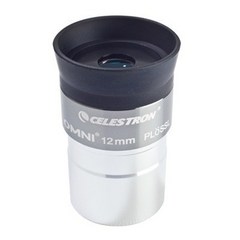 celestron omni 4mm 6mm 9mm 12mm 15mm 32mm 40mm 및 2x 접안 렌즈 및 barlow 렌즈 완전 다중 코팅 금속 천문학 망원경, 옴니12