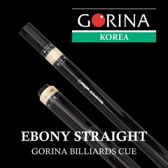 GORINA 고리나 에보니 흑단 스트레이트 고리나큐 개인큐 당구큐대, 흑단 스트레이트(기본사은품), 1개