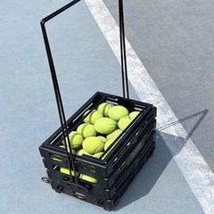 테니스공 테니스볼 보관함 박스 카트 바구니