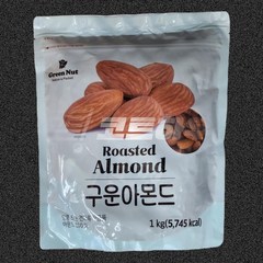 동우농산 구운아몬드 1kg, 1개