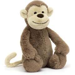 젤리캣 바쉬풀 몽키 원숭이 애착인형, Medium - 12인치cm