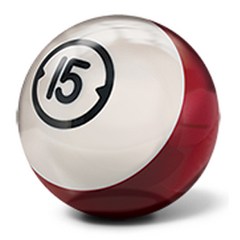 브런스윅 - 빌리어드 글로우 (우레탄 하드볼) 볼링공 볼링볼 스페어처리 볼링용품, 15파운드
