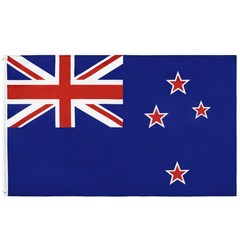 뉴질랜드 국기 세계국기 New Zealand flag world 오세아니아 호주 어학연수 워킹홀리데이, 150x90cm, 1개