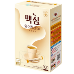 맥심 화이트 골드 커피믹스, 11.7g, 100개입, 1개