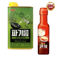 [퀴클리몰] 시아스 파기름 500ml + 불맛 고추기름 228g