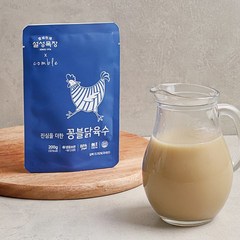 설성목장꽁블 닭육수 200g 5팩냉동 묶음상품