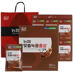 농협 맞춤녹용홍삼진액 70ml x 30포 국산 6년근홍삼 녹용혼합추출액 선물세트, 1개, 2100ml