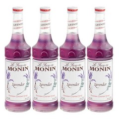 모닌 프리미엄 라벤더 시럽 750ml 4팩 Monin Premium Lavender Flavoring Syrup, 4개