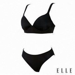 [엘르수영복] 여성 비치 2PCS 수영복 EVALB22BLK, 단품