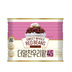 대두식품 우리통팥 통조림, 2kg, 1개