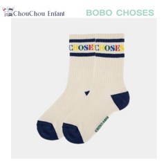 보보쇼즈 키즈 북유럽 아동복 컬러 블록 양말 222AI028 BOBO CHOSES