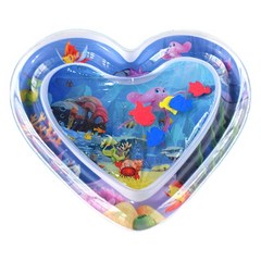 모던하우스 모래 놀이 촉감 도구 여름 워터 매트 팽창식 쿠션 물놀이 장난감, 10 Heart Jellyfish