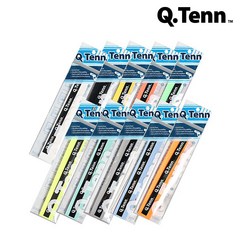 큐텐 Q.Teen 리플레이스먼트 PU 오버 심 그립 10개입, 오버그립 개별 패키지 색상랜덤 10개입