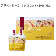 종근당건강 종근당 키즈 홍삼 20mlx30포 (3~9세용), 600ml, 1개