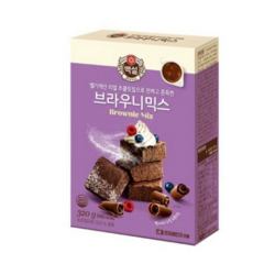 제일제당] [CJ] 브라우니믹스320G, 320g, 10개, 상세 설명 참조