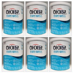 일동 후디스 하이뮨 프로틴 밸런스 산양단백질 캔, 6개, 304g
