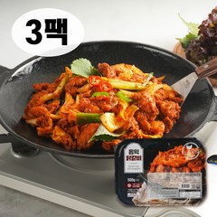 [홍익상회] 춘천 양념 닭갈비 500g 택배 캠핑 요리 음식, 3팩