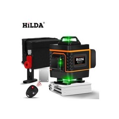 HILDA 16라인4D 레이저 레벨기 수평기 배터리2개, HILDA 16라인4D 레이저 레벨기 수평기 전용 배터