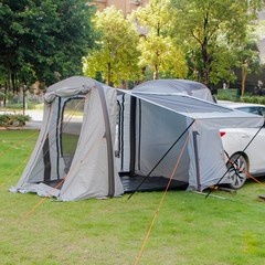 마을사람들 에어폴대 간편설치 수납좋은 신형 Air car tent 에어 카텐트, 이너텐트 미포함, 3-4명