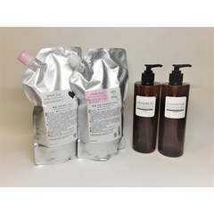 제밀프란 샴푸 1000ml +트리트먼트 1000ml 세트 / 공병포함, 일반/굵은모발용(제밀프란 다이아+제밀프란 쥬시글로시)