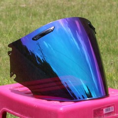Arai 오토바이 헬멧 렌즈에 적합한 하프 바이저 투명 블랙 레인보우 색상 Capa, 04 Rainbow lens