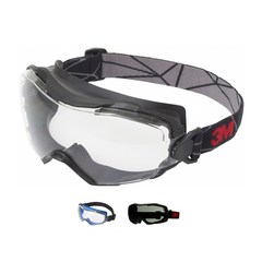 3M 고글 눈 보호 방풍 보안경 GG6001 GG6002 안경 쓰는 사람 착용 가능, GG6001 투명(김서림/스크래치방지), 1개