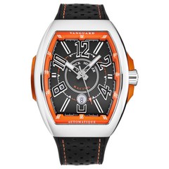 Franck Muller 뱅가드 Vanguard Racing mens Watch 45SCRACINGBLKOR 손목시계 시계