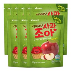 아이배냇 사과조아 사과100% 15g, 8개, 8개