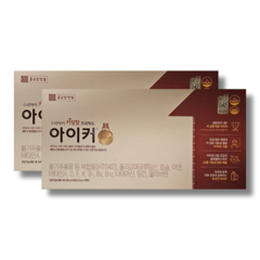 [휘게더] 종근당 아이커 초코맛 성장 건강 영양제, 360g, 2박스