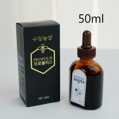 국산 프로폴리스 원액 액상 스포이드 폴리폴리스 플라보노이드 50ml, 1개