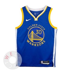 NBA 2022-24 골든스테이트 워리어스 스테판 커리 스윙맨 져지 유니폼 - 아이콘 에디션
