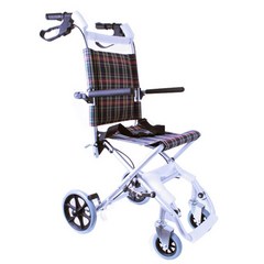 WYK9001L-36 알루미늄 여행용 컴팩트 경량 휠체어, KY9001L, 1개