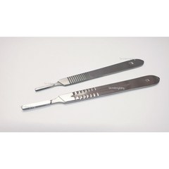 메스대 (NO3 NO4)1개 /메스대칼날 /Scalpel Handle (메스대) 칼날대 /메스핸들 /핸들메스대, 4번