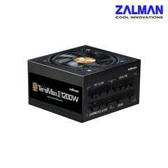 잘만 TeraMax II 1200W 80PLUS Gold 풀모듈러 블랙 ATX 3.0 (PCIE5)