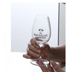 맥켈란 싱글 몰트 위스키 투명 유리 한정판 고블렛 술 잔, 맥켈란컵6+코스터6+컵브러시2+컵천1